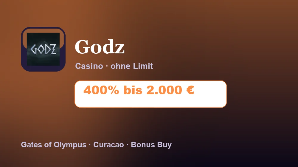 Screenshot von Godz Casino